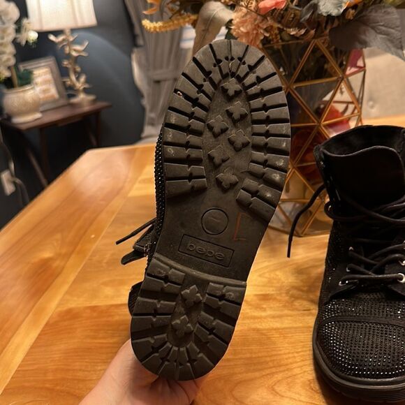 Dayani-J Women's Jewelled Logo Booties - Picture 12 of 13